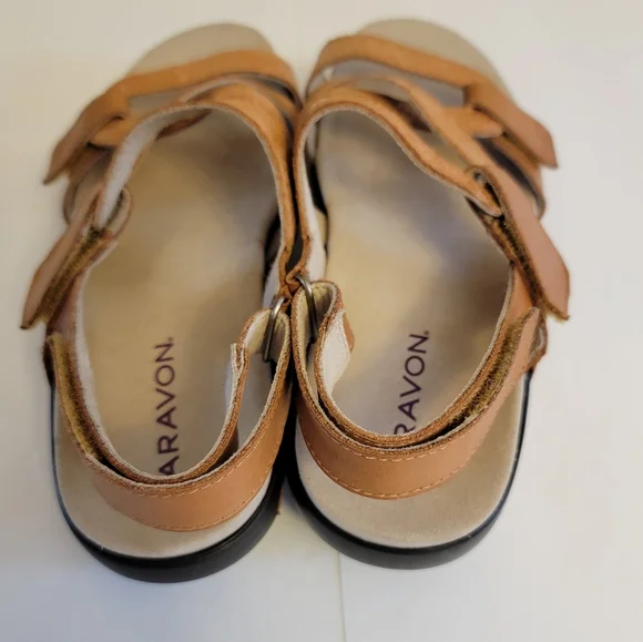 Aravon Power Comfort S Strap Sandals Size 8 - Picture 5 of 9